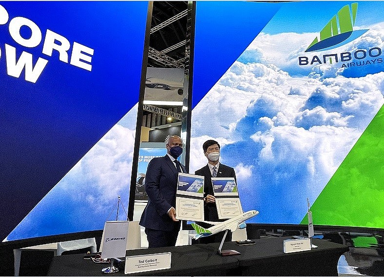Bamboo Airways inks Boeing Digital Solutions agreement and discusses to purchase Boeing 777X