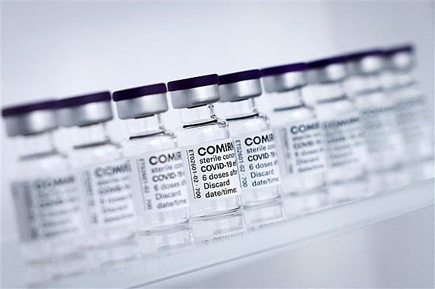 Pfizer vaccine against Covid-19. Photo: AFP/VNA