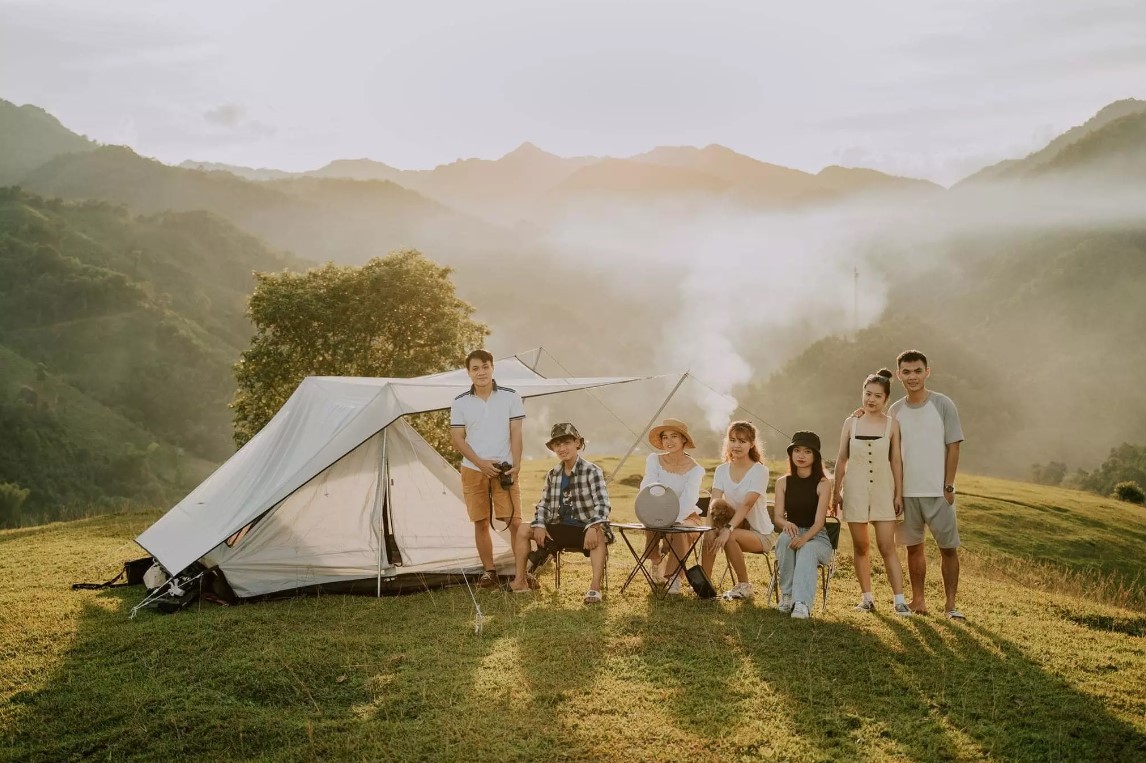 6 Beautiful Green Camping Spots in Cao Bang