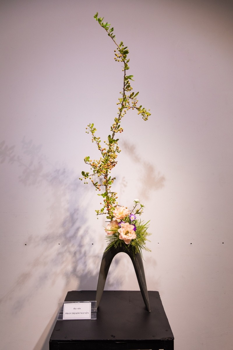 Ikebana Exhibition to Spread the Beauty of Japanese Flower Arrangement