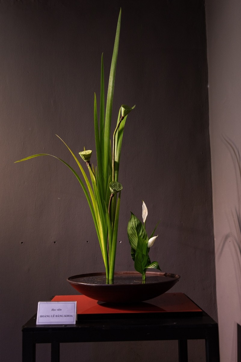 Ikebana Exhibition to Spread the Beauty of Japanese Flower Arrangement