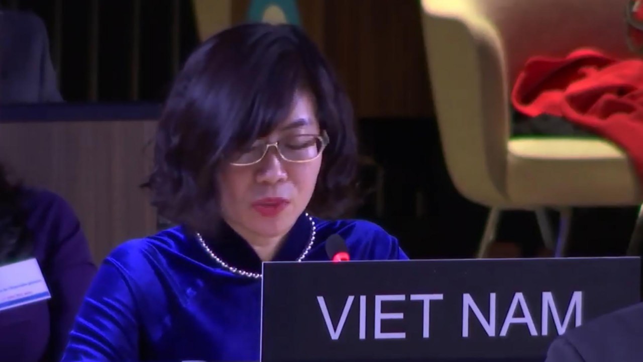 Ambassador Le Thi Hong Van, Head of the Permanent Delegation of Vietnam to UNESCO.