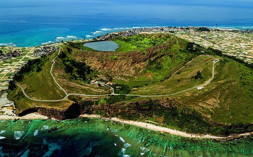 The Majestic Ancient Volcano Hidden Behind the Sea of Clouds on Ly Son Island