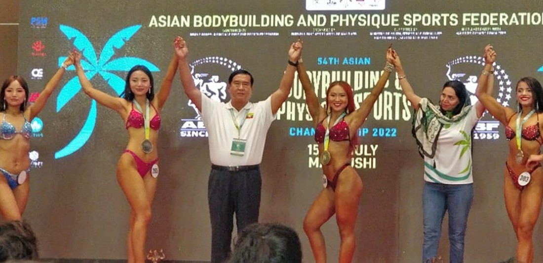 Vietnam Bags 4 Gold at Asian Bodybuilding and Physique Sports Championship 2022
