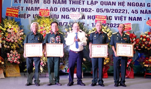Bac Giang's Vietnam-Laos Friendship Association Celebrates Bilateral Diplomatic Ties