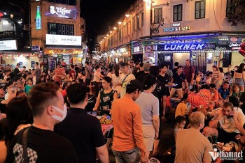 Having a Blast at Hanoi's Beer Street