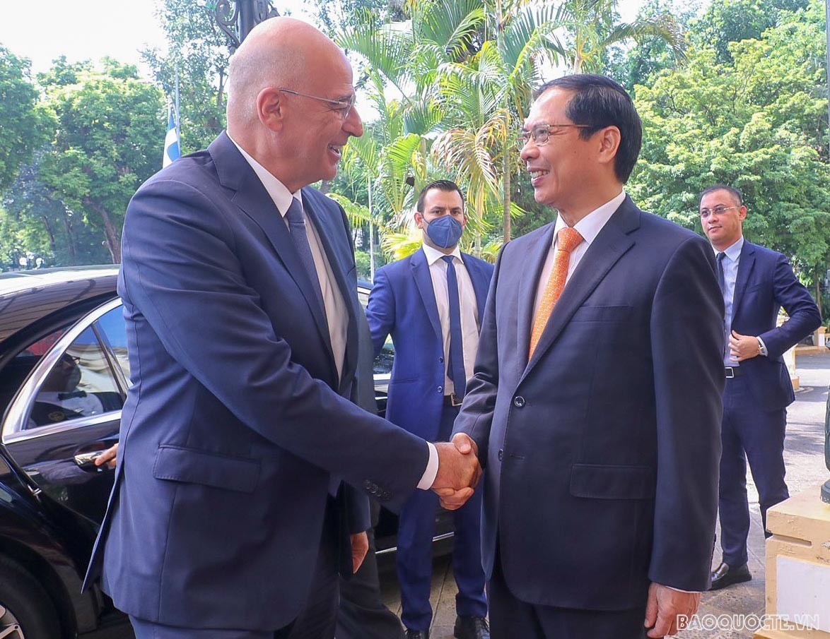 vietnam greece seek stronger cooperation