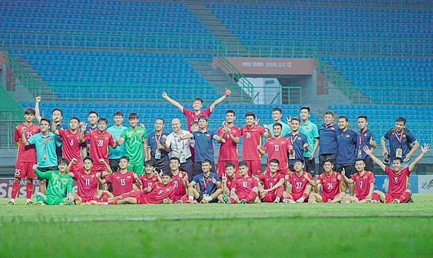 Vietnam's U20 football team. Photo: Vietnam Football Federation