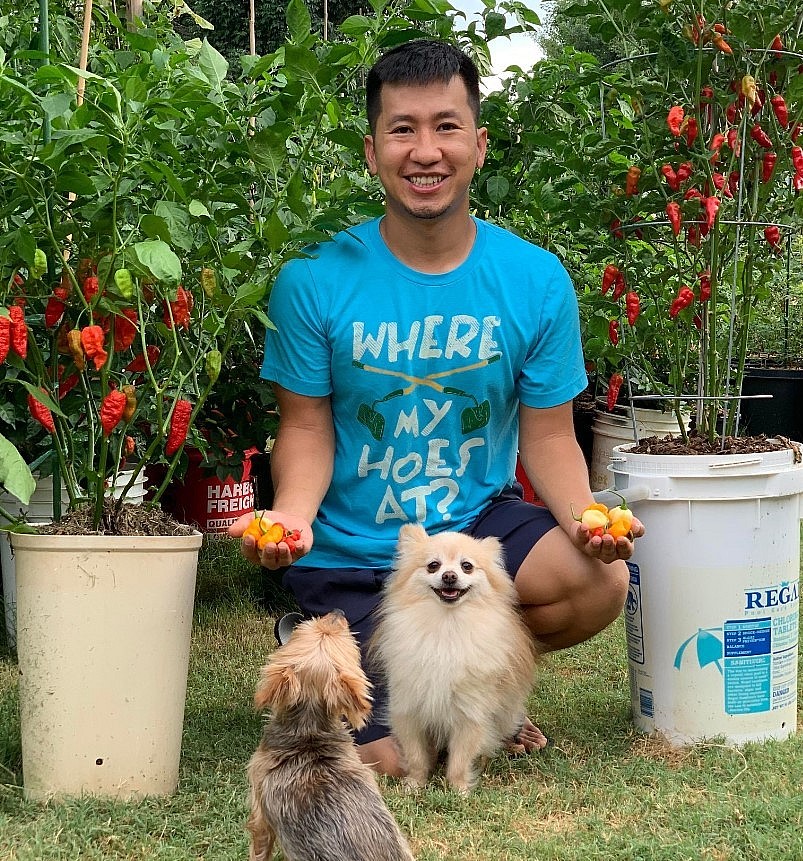 Oversea Vietnamese Grows More Than 500 Kinds Of Chili In America