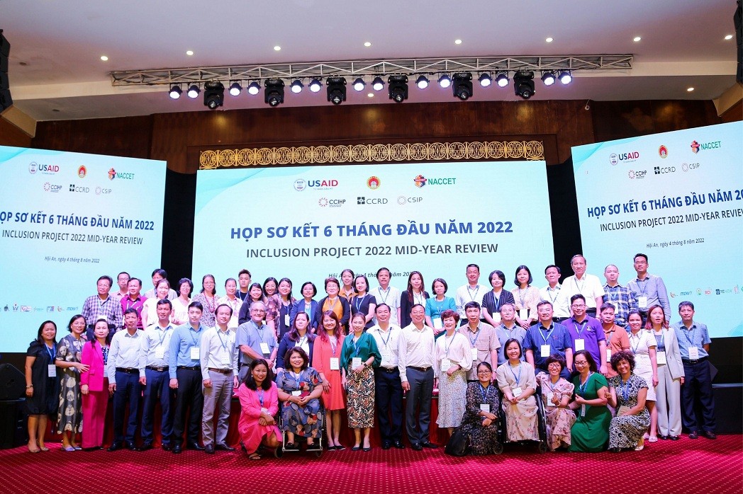 At the Inclusion project mid-year review 2022 in Hoi An city, Quang Nam province. Source: USAID Vietnam