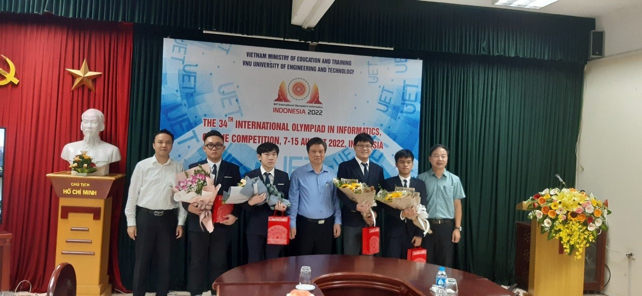 International Olympiad in Informatics: Vietnamese Students Win 1 gold, 3 silvers