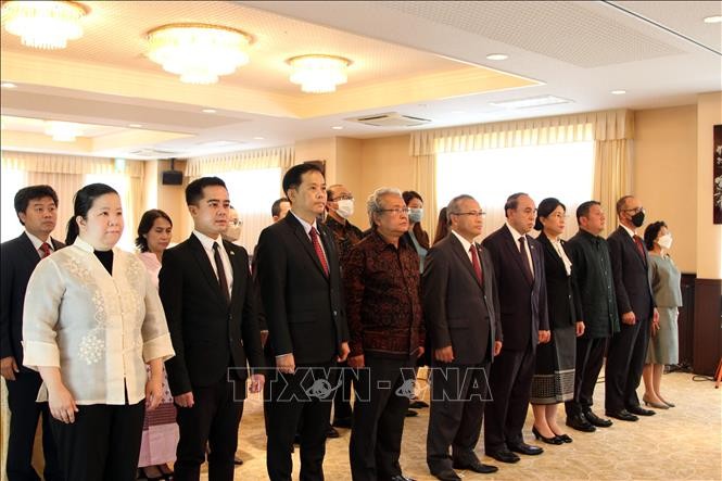 vietnam chairs ceremony marking aseans 55th founding anniversary in japan
