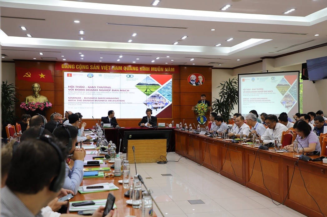 vietnam denmark seek ways to strengthen coopeation in agri food sector