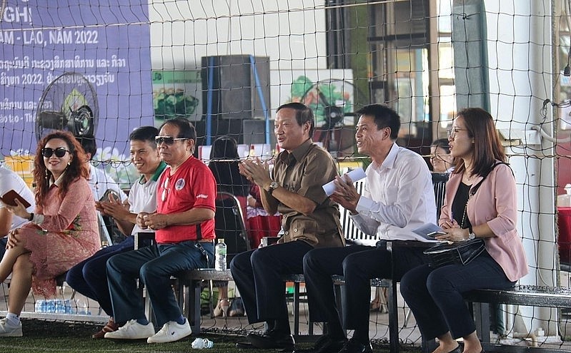 Football Matches Held to Celebrate Year of Vietnam-Laos Friendship and Solidarity