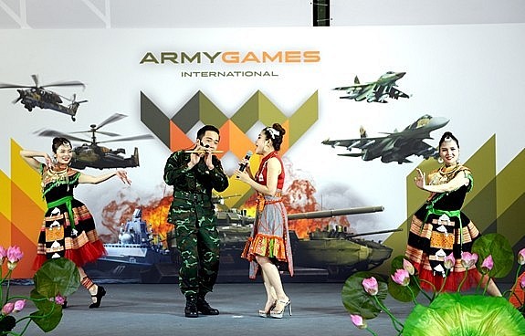 Vietnamese Culture Attracts International Friends at Army Games