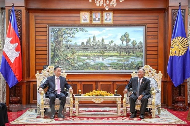 Vietnamese Senior Party Official Visit Phnom Penh