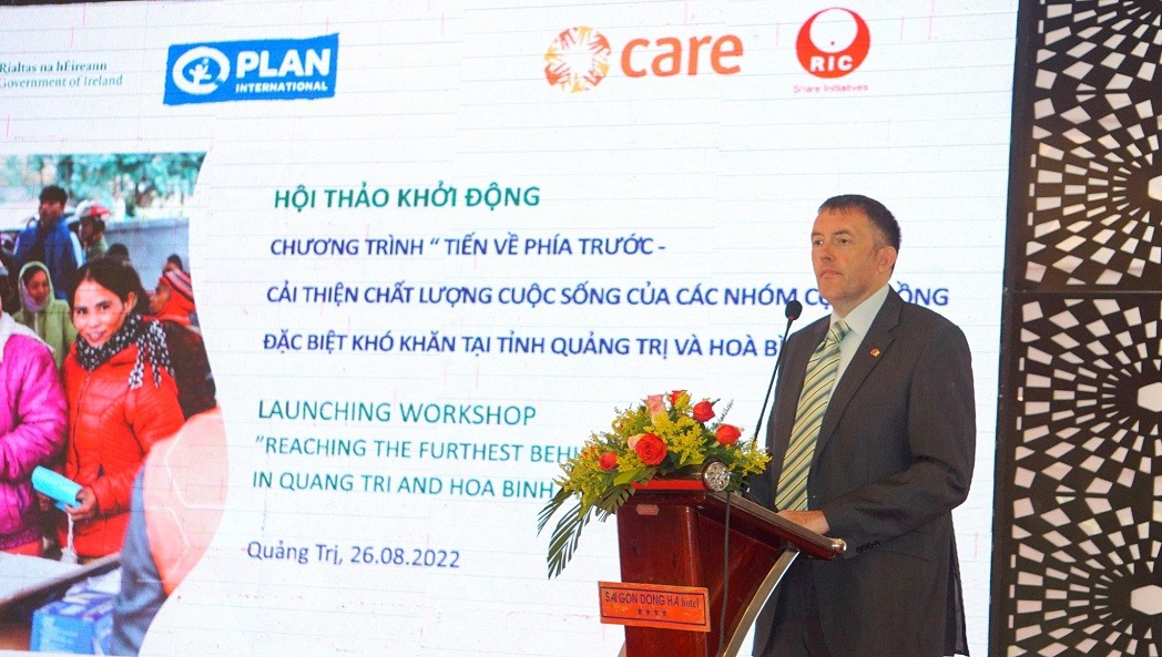 Disadvantaged Communities in Quang Tri, Hoa Binh Get Support in Ireland-Funded Program