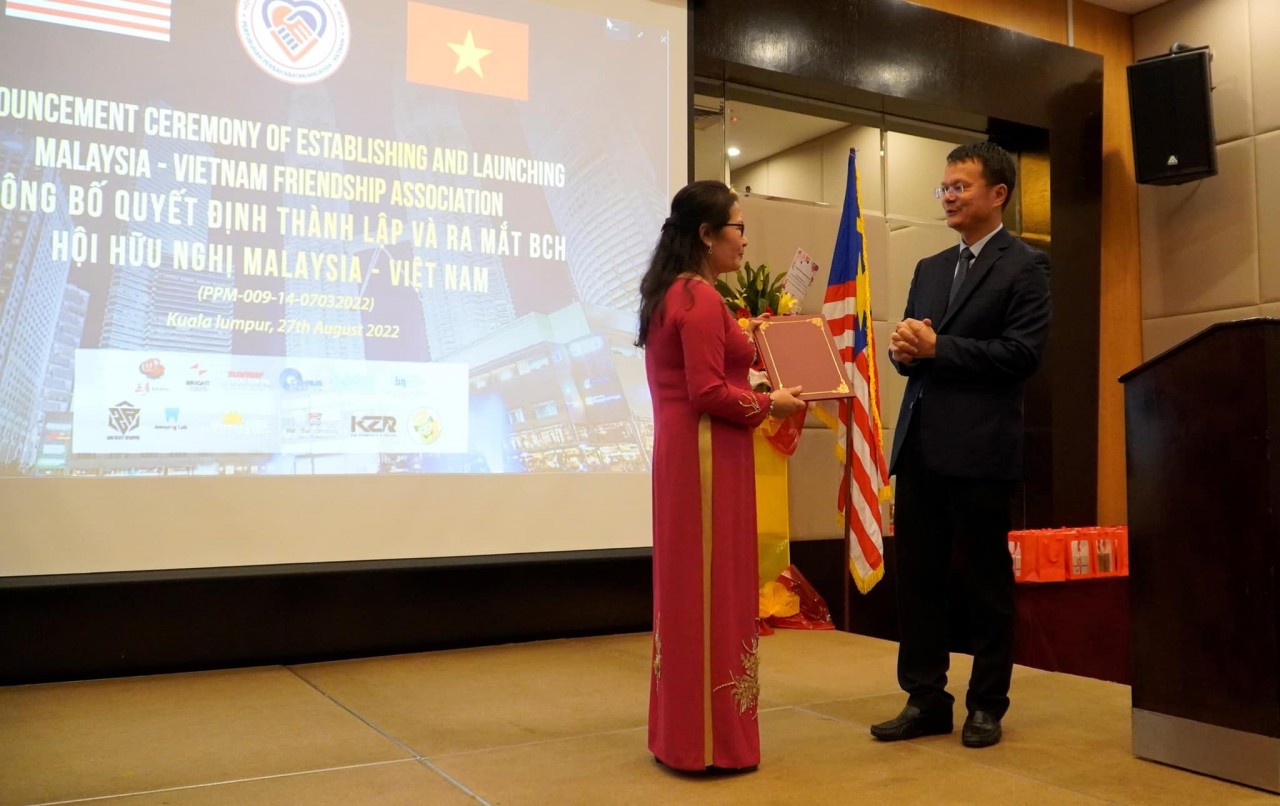 Executive Board of Malaysia-Vietnam Friendship Association Debuts