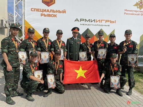 Army Games 2022: Vietnam Finished Fifth with Eight Medals