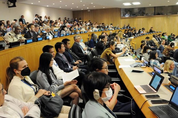 Participants at the conference (Photo: baoquocte.vn).