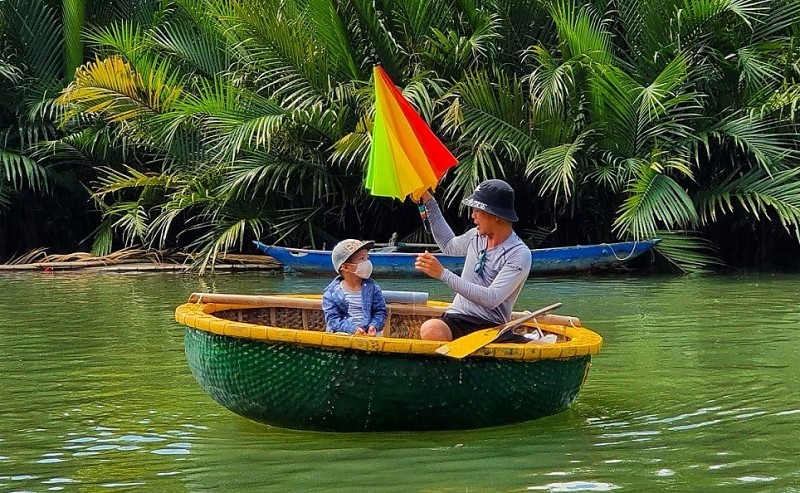 Basket Boat Shaking: a Staple of Any Quang Nam Adventure