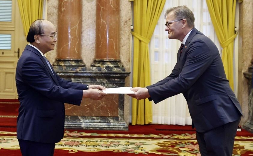 Newly Accredited Ambassadors of 4 European Nations Present Credentials