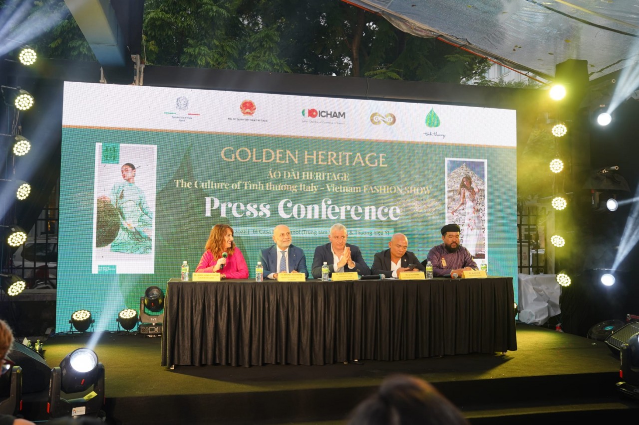 The project is being jointly organised by the Golden Heritage team, the Italian Embassy in Vietnam, and the Italian Chamber of Commerce in Vietnam with the aim of celebrating the 50th anniversary of mutual ties.