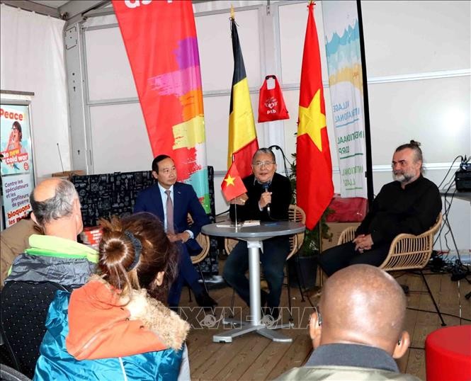 belgian party holds festival to honour president ho chi minh