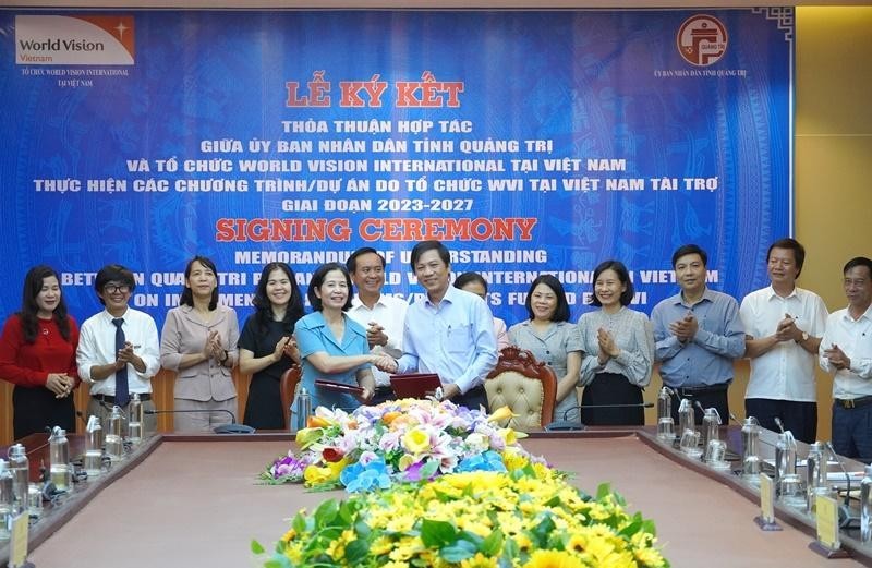 world vision continues to support quang tri yen bai provinces