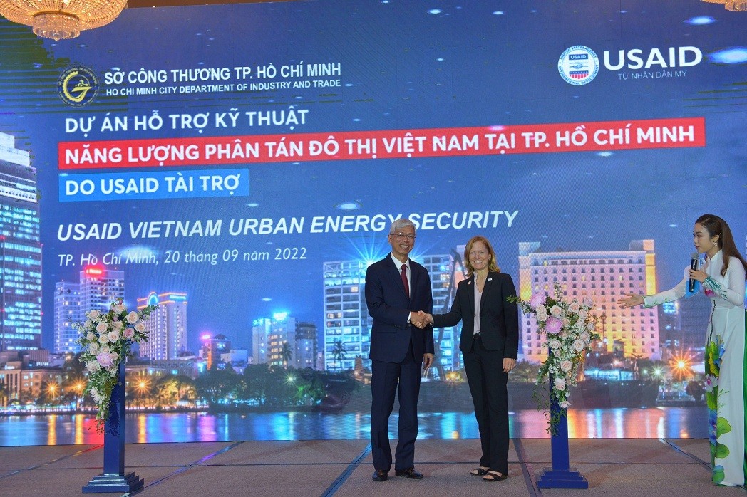 The US Acting Consul General joined USAID Vietnam Mission and Ho Chi Minh City People’s Committee for the launch of a new USAID project that will help HCM City accelerate its green growth. Source: USAID Vietnam