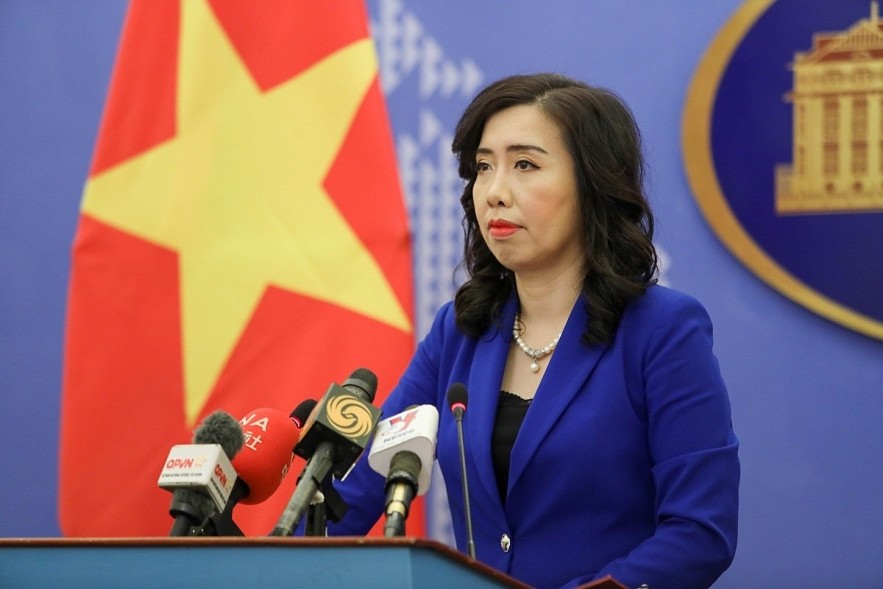 Spokesperson of the Vietnam Ministry of Foreign Affairs Le Thi Thu Hang. Photo: VOV