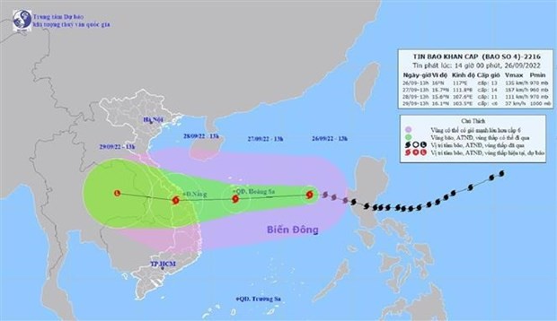 vietnam news today sep 27 typhoon noru to affect vietnams mainland on late september 27