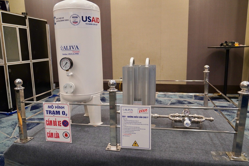 USAID’s installation of the 23 liquid oxygen systems and related support, valued at $7.5 million, helps Vietnam’s hospitals to provide thousands of additional patients with a reliable supply of medical oxygen.