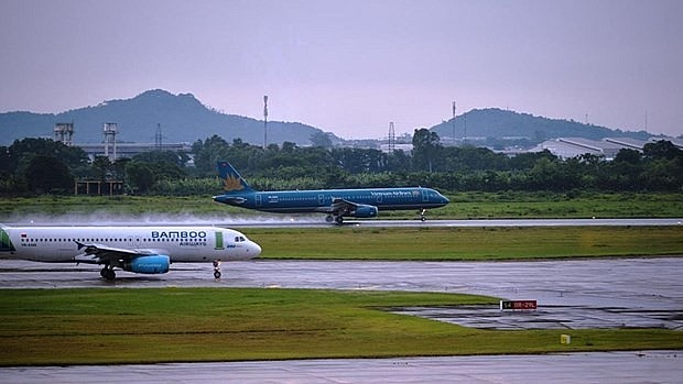 As typhoon Noru has abated into a tropical depression, Vietnam Airlines has resumed flights to/from some airports in the central region. Photo: VNA