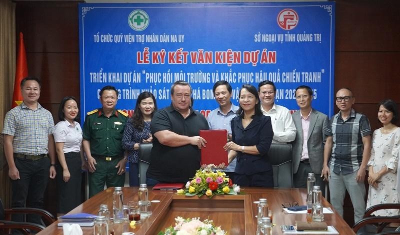 NGO Commits to Continuing Clearance of Explosive Ordnance in Quang Tri Province until 2025