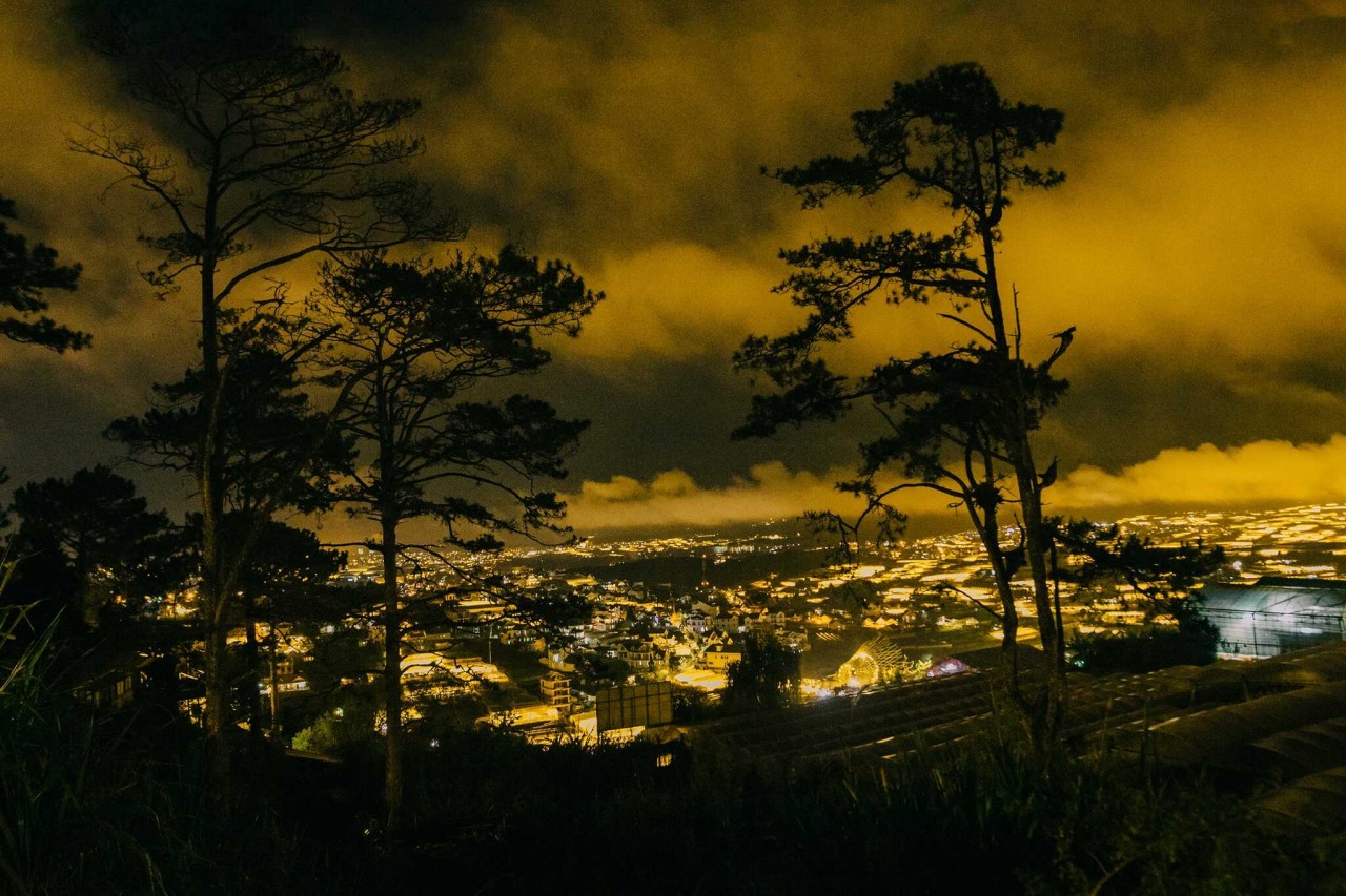 Da Lat at night Photo: Bui Huy Tuong/ Facebook