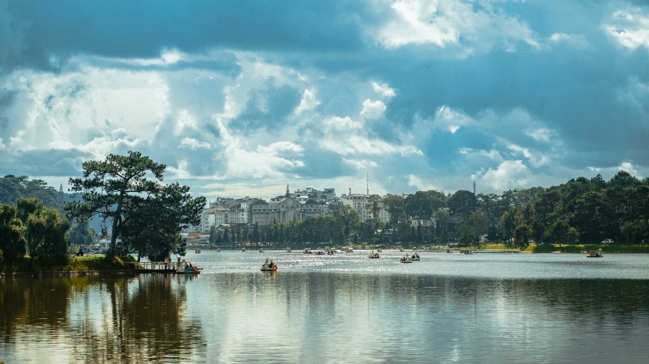 Da Lat in the morning Photo: Bui Huy Tuong/ Facebook