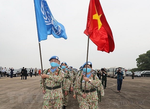 Vietnam’s participation in the UN peacekeeping operations has come from its sense of responsibility. Photo: VNA