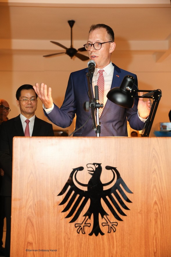 Deputy Ambassador of the Federal Republic of Germany Mr. Simon Kreye (Photo: German Embassy in Vietnam).