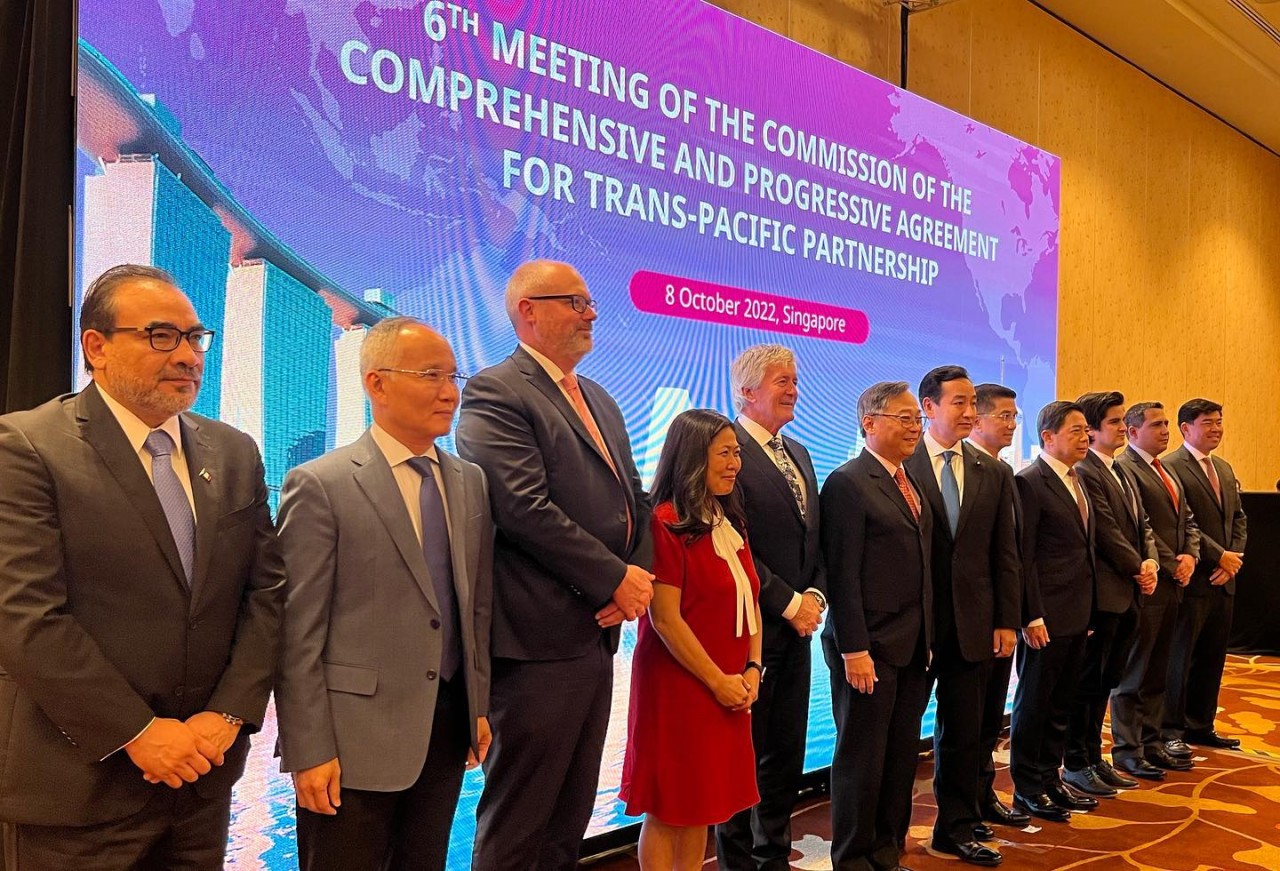 Launched in December 2018, the CPTPP was signed by 11 countries, including Australia, Brunei, Canada, Chile, Japan, Malaysia, Mexico, New Zealand, Peru, Singapore and Vietnam.