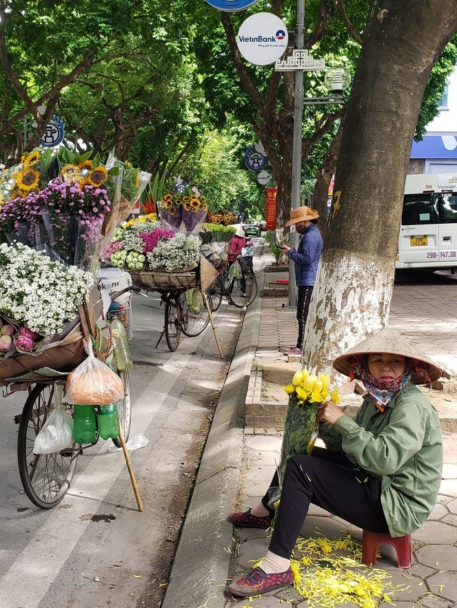 First Sign of Autumn on the Streets of Hanoi