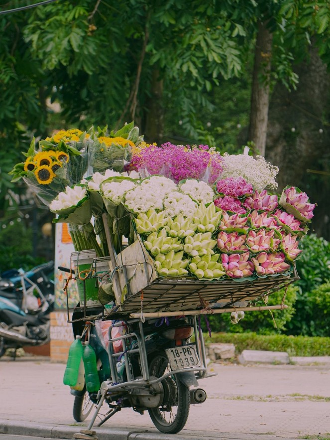 First Sign of Autumn on the Streets of Hanoi