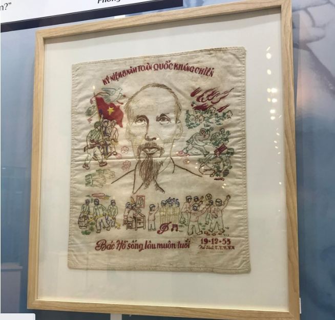 rare memorabilia depicts stories about president ho chi minh