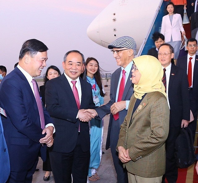 Singaporean President Starts Four-Day State Visit to Viet Nam