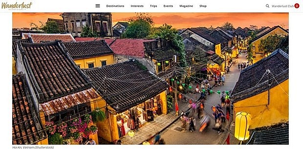 A view of Hoi An ancient town, Quang Nam. Photo: Screenshot