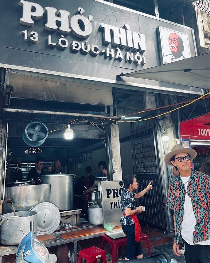 Both of them visited Pho Thin.  Photo: NLD