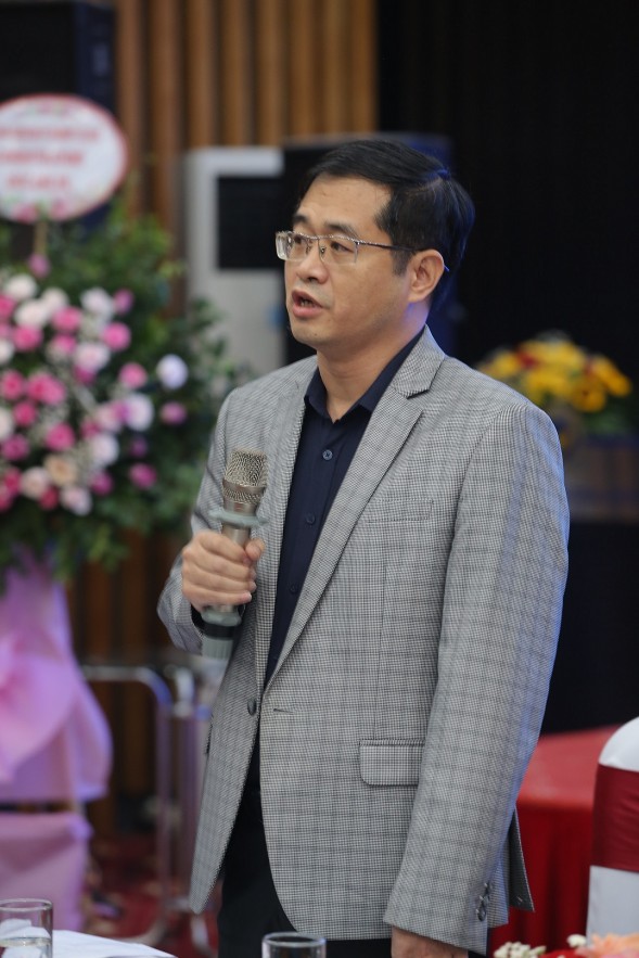 Le Van Chuong, Deputy Director of the Department of Vocational Skills - General Department of Vocational Education (MOLISA) delivered a speech.
