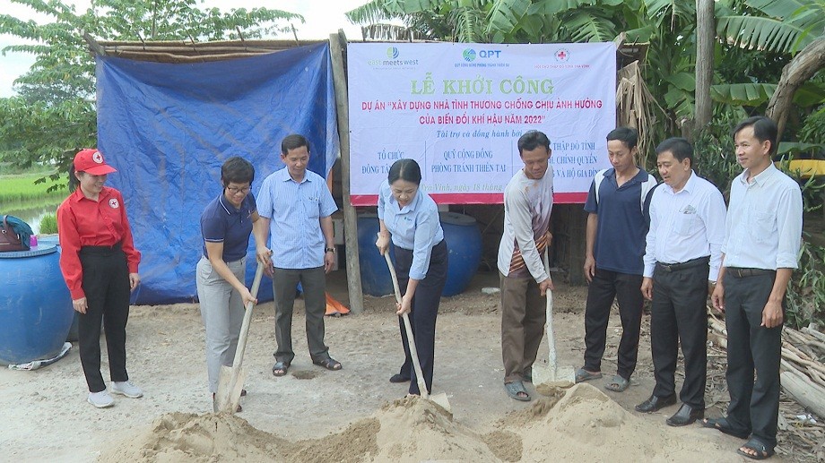 Kicking off ceremony of the project in Long Hoa commune, Chau Thanh district, Tra Vinh province. Source: travinh.gov.vn