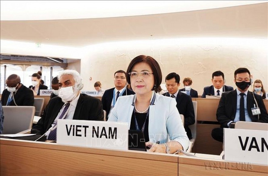 Ambassador Le Thi Tuyet Mai, Permanent Representative of Vietnam to the United Nations (UN), the World Trade Organisation and other international organisations in Geneva.