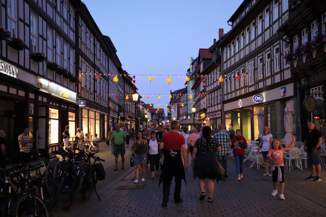 Wernigerode ancient town lit by hundreds of handmade lanterns from Hoi An city in the second ‘lantern festival’. Source: Vietnam's embassy in Germany